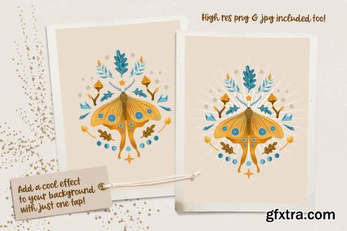 CreativeMarket - Speedlines Stamp Set for Procreate 6572178