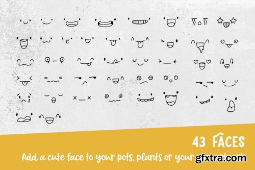 CreativeMarket - Procreate Plants & Pots Stamp Set 4967504