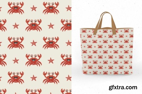 CreativeMarket - La Marina - Pattern Set 7092671