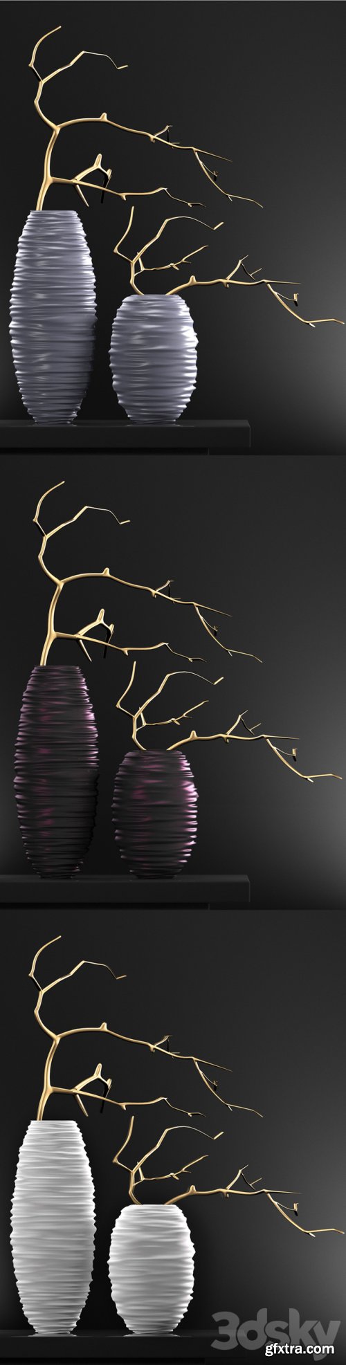 Modern vases 4 