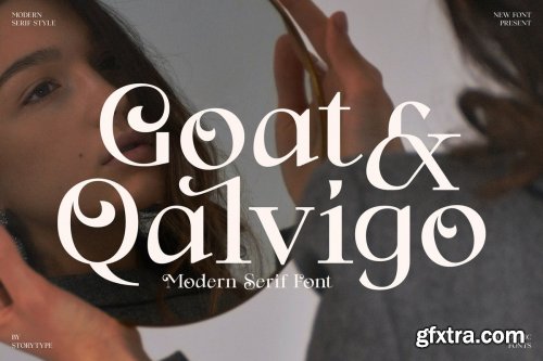 Goat Qalvigo Serif Font