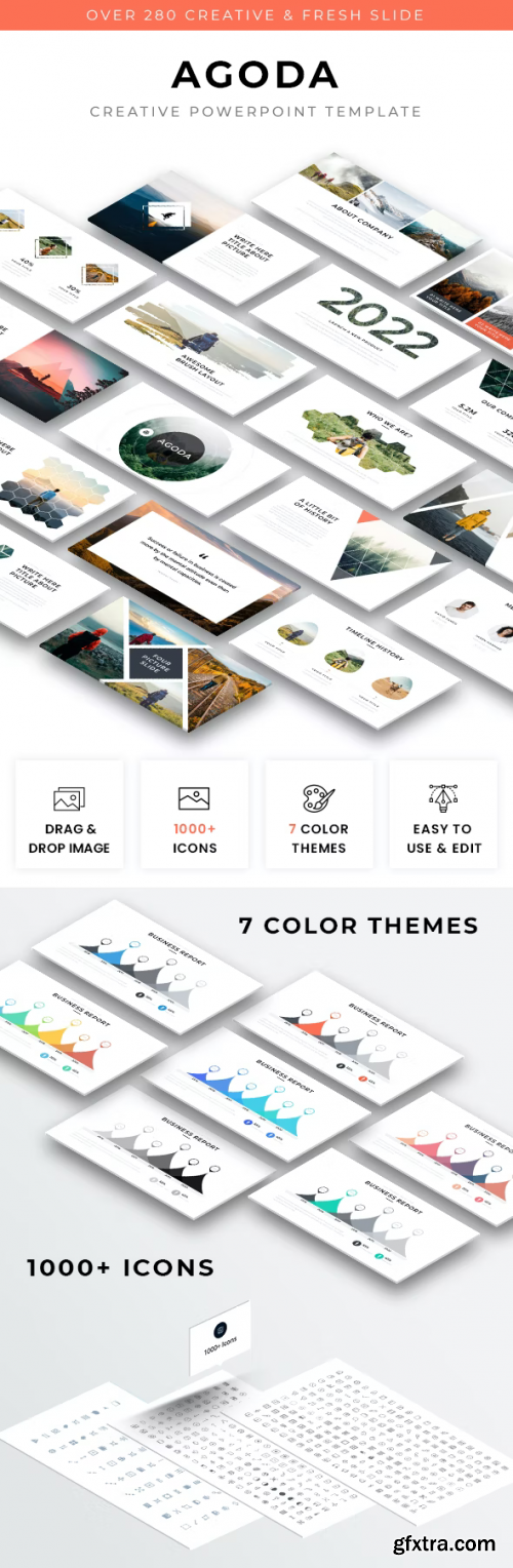 Agoda - Creative Powerpoint Template