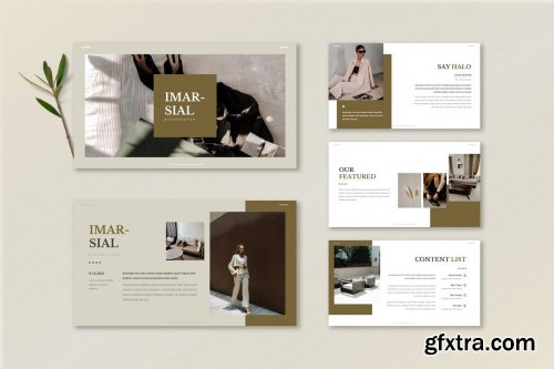 Imarsial - Powerpoint & Keynote Template