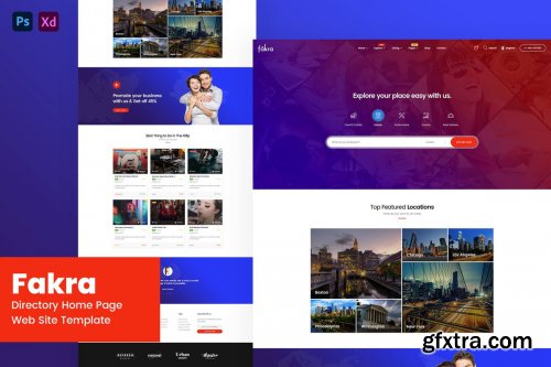 Fakra - Directory Listing Website Design