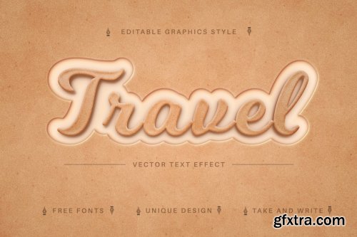 CreativeMarket - Sandy Beach - Editable Text Effect 7167984