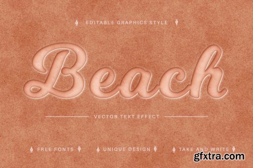 CreativeMarket - Beach Sand - Editable Text Effect 7167547