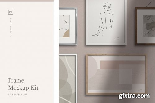 CreativeMarket - Frame Mockup Kit 4253799