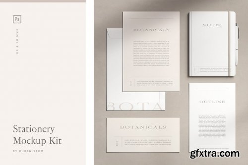 CreativeMarket - Stationery Mockup Kit 5239254