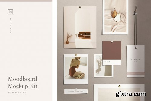 CreativeMarket - Moodboard Mockup Kit 4045943