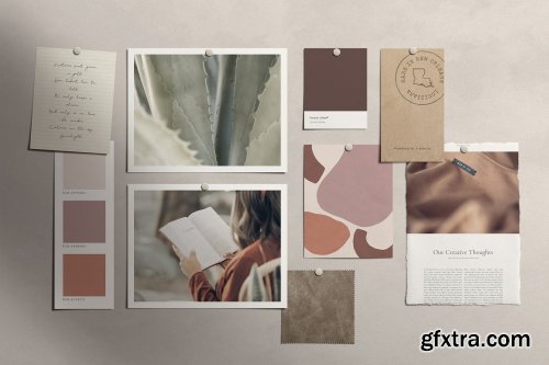 CreativeMarket - Moodboard Mockup Kit 4045943