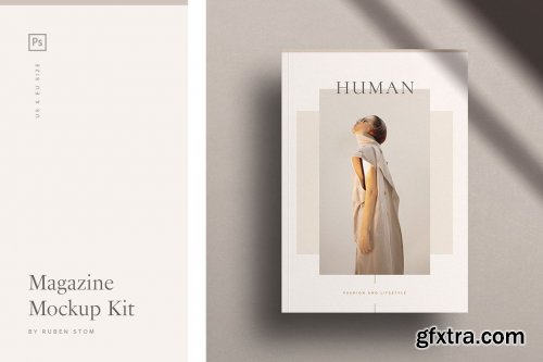 CreativeMarket - Magazine Mockup Kit 3811902