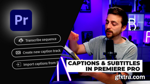  Create Captions/Subtitles in Adobe Premiere Pro (Auto Transcribe Feature)