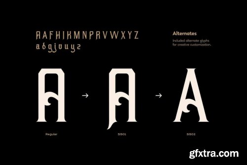 Kafehoc - Beautiful Serif Fonts