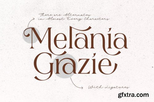 Blushing Rose - Stylish Modern Serif