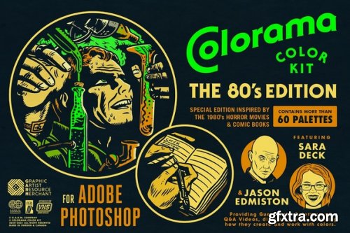 Colorama 80's edition for Photoshop