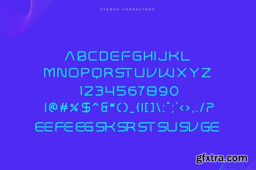 Stange Semi Bold - Logo Font