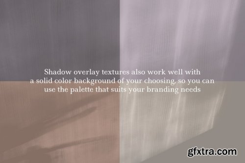 Natural Shadow Overlays and Backgrounds