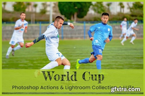  CreativeMarket - Soccer World Cup Lightroom Presets 7175073 