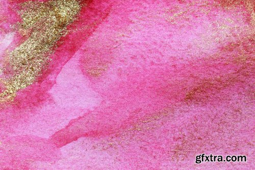 Pink Burgund watercolor textures