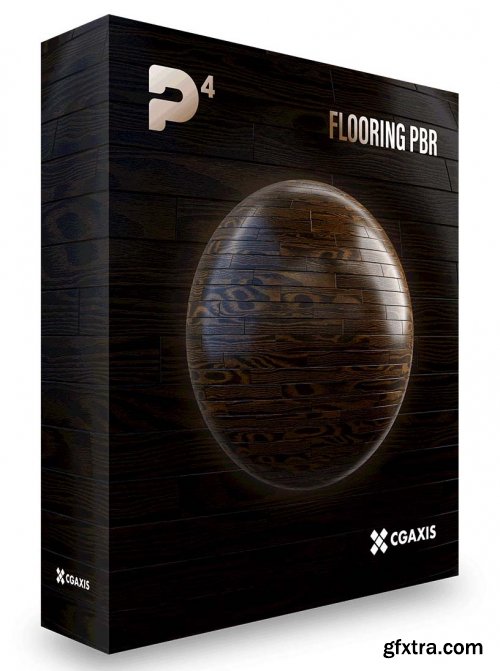 CGAxis - Physical 4 - Flooring PBR Textures