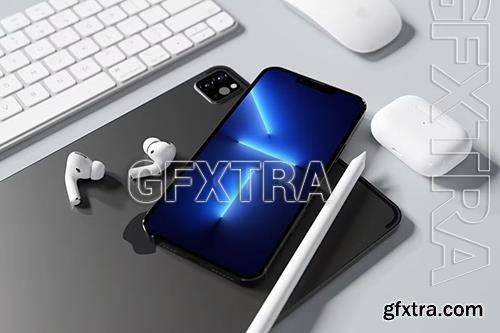 iPhone 13 Mockup DXHJXXG