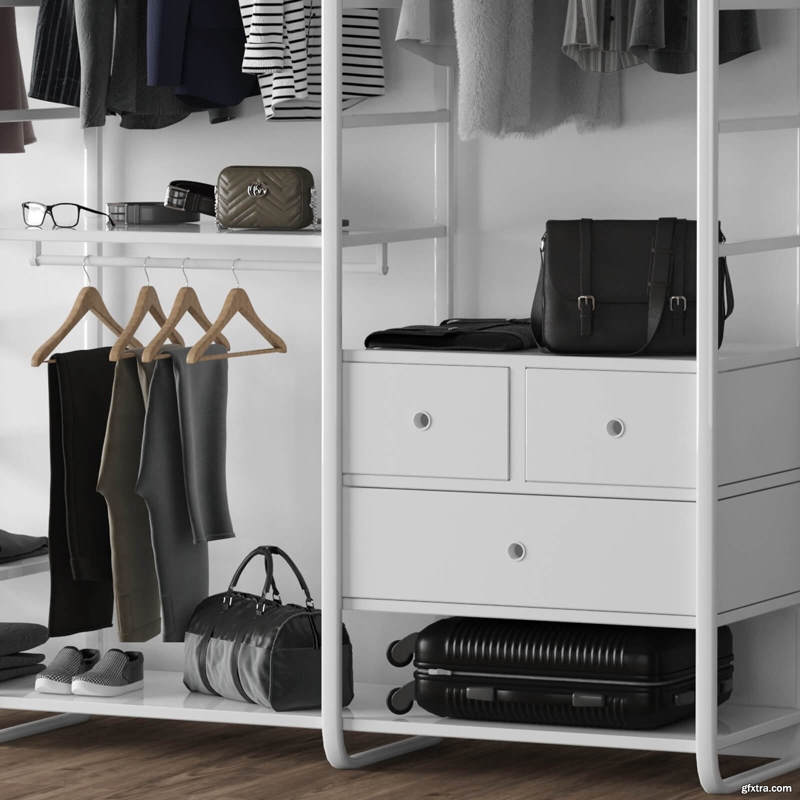 Wardrobe Elvarli Ikea » GFxtra