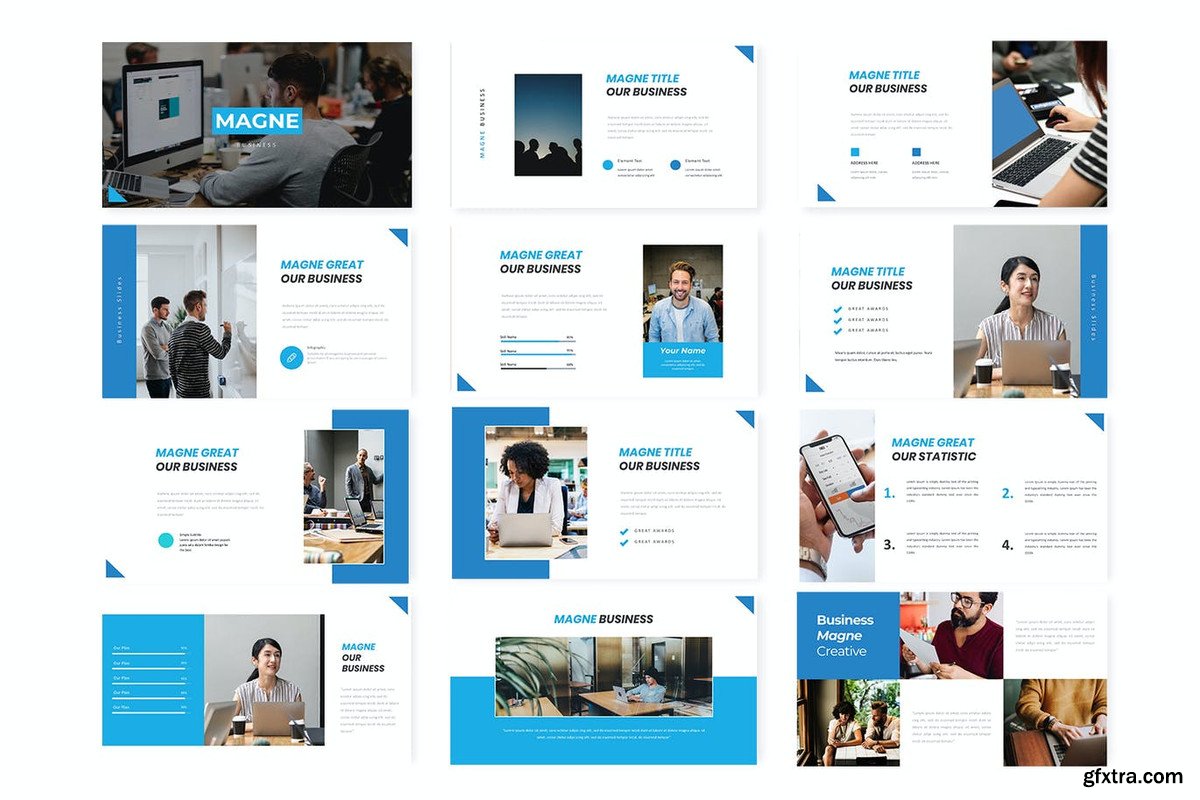 Magne - Powerpoint Template » GFxtra