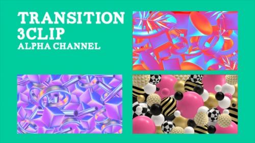 Videohive - Transiton 3 Clip Alpha - 37515569 - 37515569