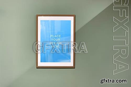 Photo Frame Mockup for NFT Art Showcase A8PT4GS