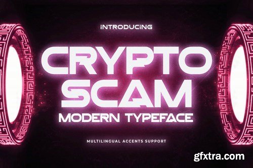 Crypto Scam - Modern Typeface