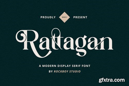 Rattagan - Display Serif Font