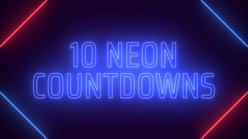 Videohive - Neon Countdowns for Premiere Pro - 37460917 - 37460917