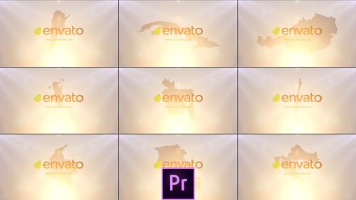 Videohive - World Countries Logo Pack V4 - Premiere Pro - 37470181 - 37470181