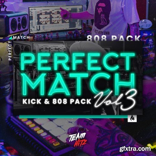 IndustryKits The Perfect Match Vol 3 [Kick & 808 Pack] WAV FL STUDiO