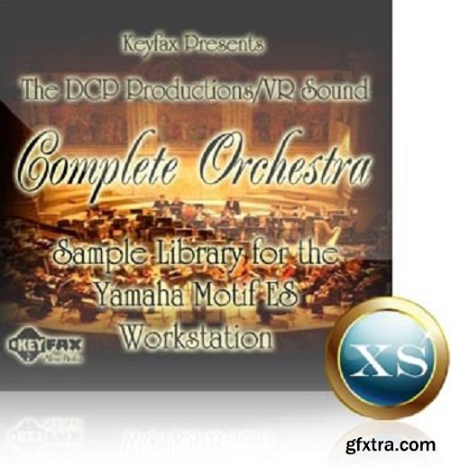 DCP Productions (Keyfax Media) Complete Orchestra for Motif XS (XS-XF-Montage-MODX) X0A