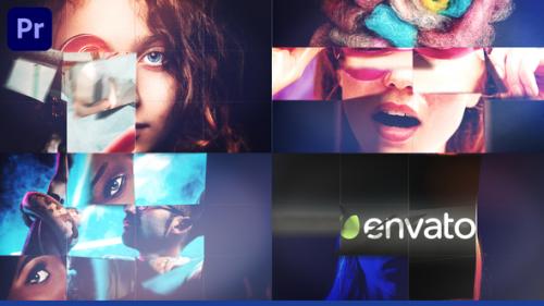 Videohive - Folding Photos Slide Intro - 37541029 - 37541029