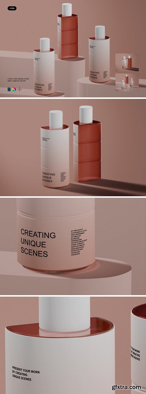 Perfume Packaging Mockup M8A2NC4