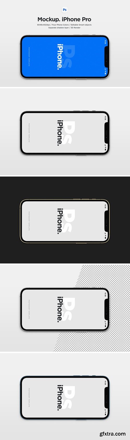 Phone Landscape View Mockup