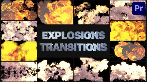 Videohive - Explosion Transitions for Premiere Pro - 37500847 - 37500847