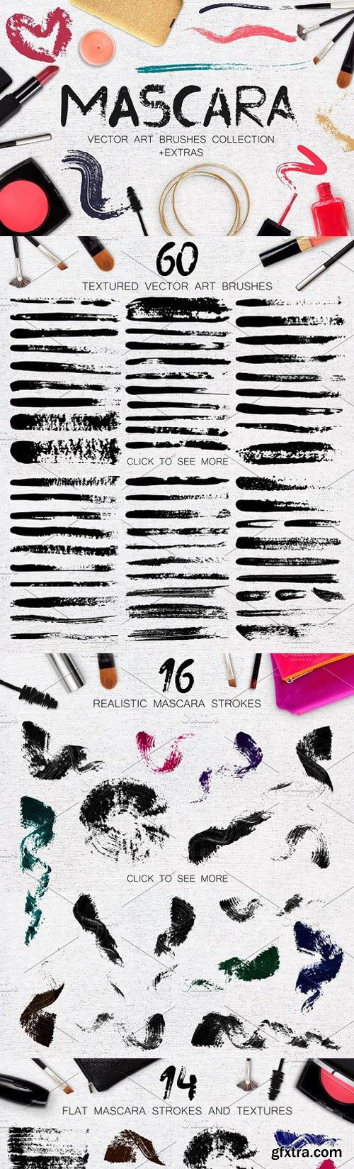 Mascara - Vector Art Brushes