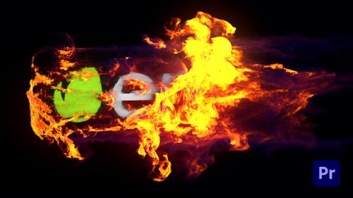 Videohive - Fire Explosion Logo Reveal | Premiere Pro - 37550455 - 37550455