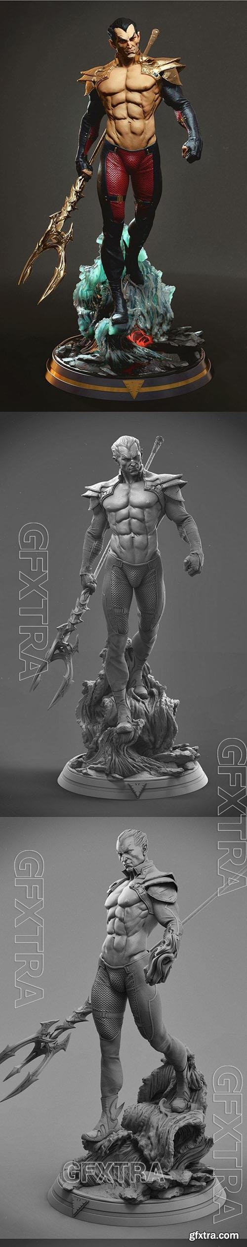 Phoenix Force Namor 3D