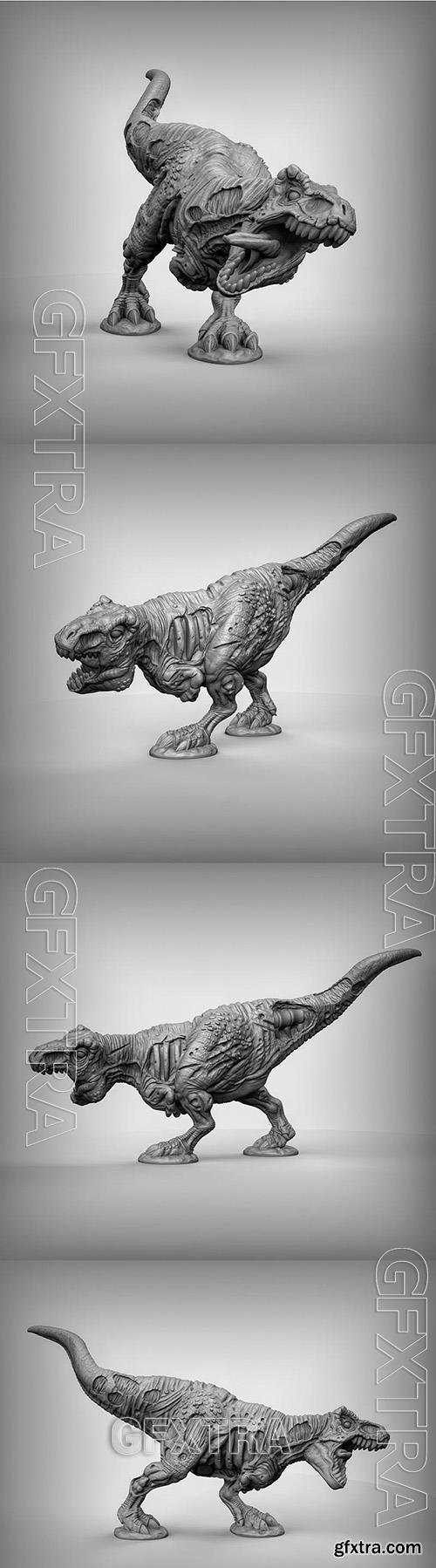 Zombie T-Rex 3D