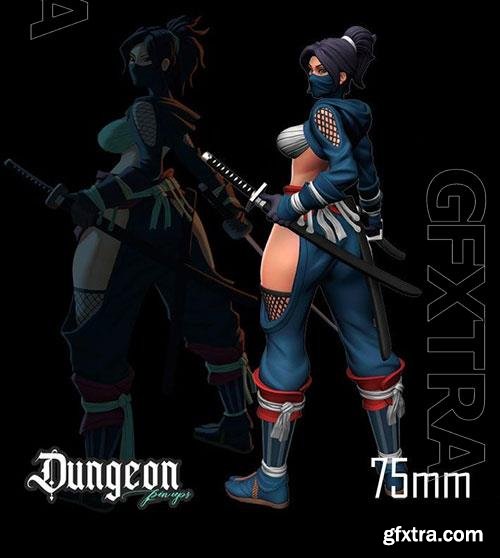 3D Print Models Ninja - Dungeon Pin-ups (April 2022)