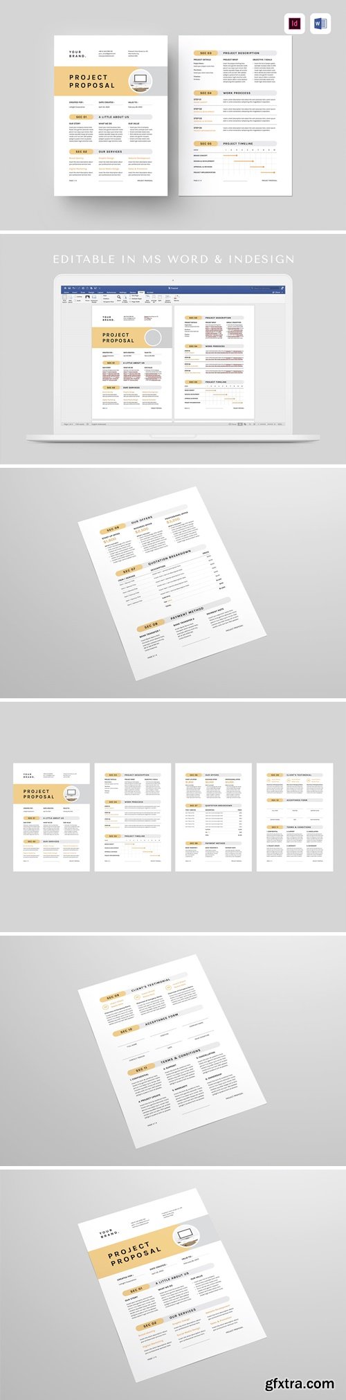 Proposal | MS Word & Indesign