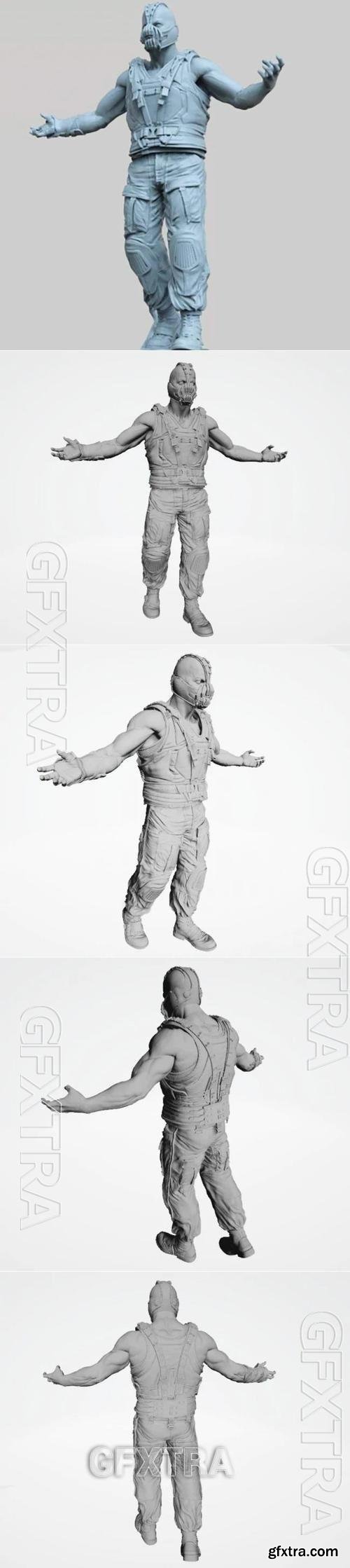 Bane movie 3D Printable