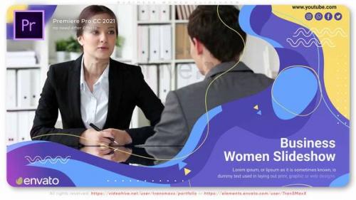 Videohive - Business Women Slideshow - 37606470 - 37606470