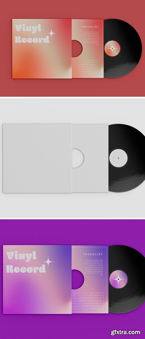 Vinyl Record Mockup