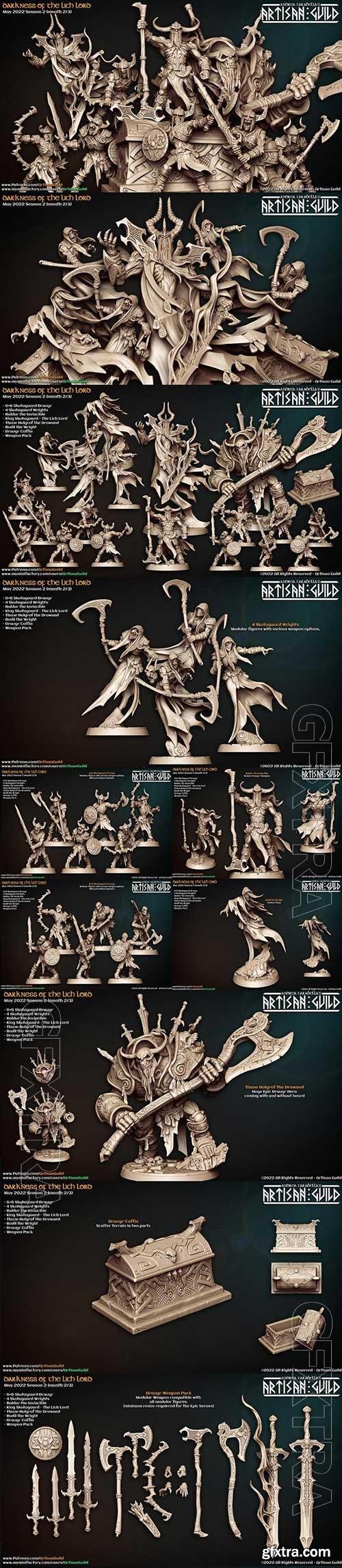 3D Print Models Darkness of the Lich Lord (May 2022)