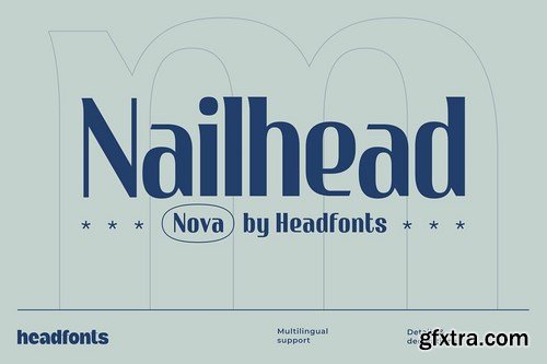 Nailhead Nova Modern Font